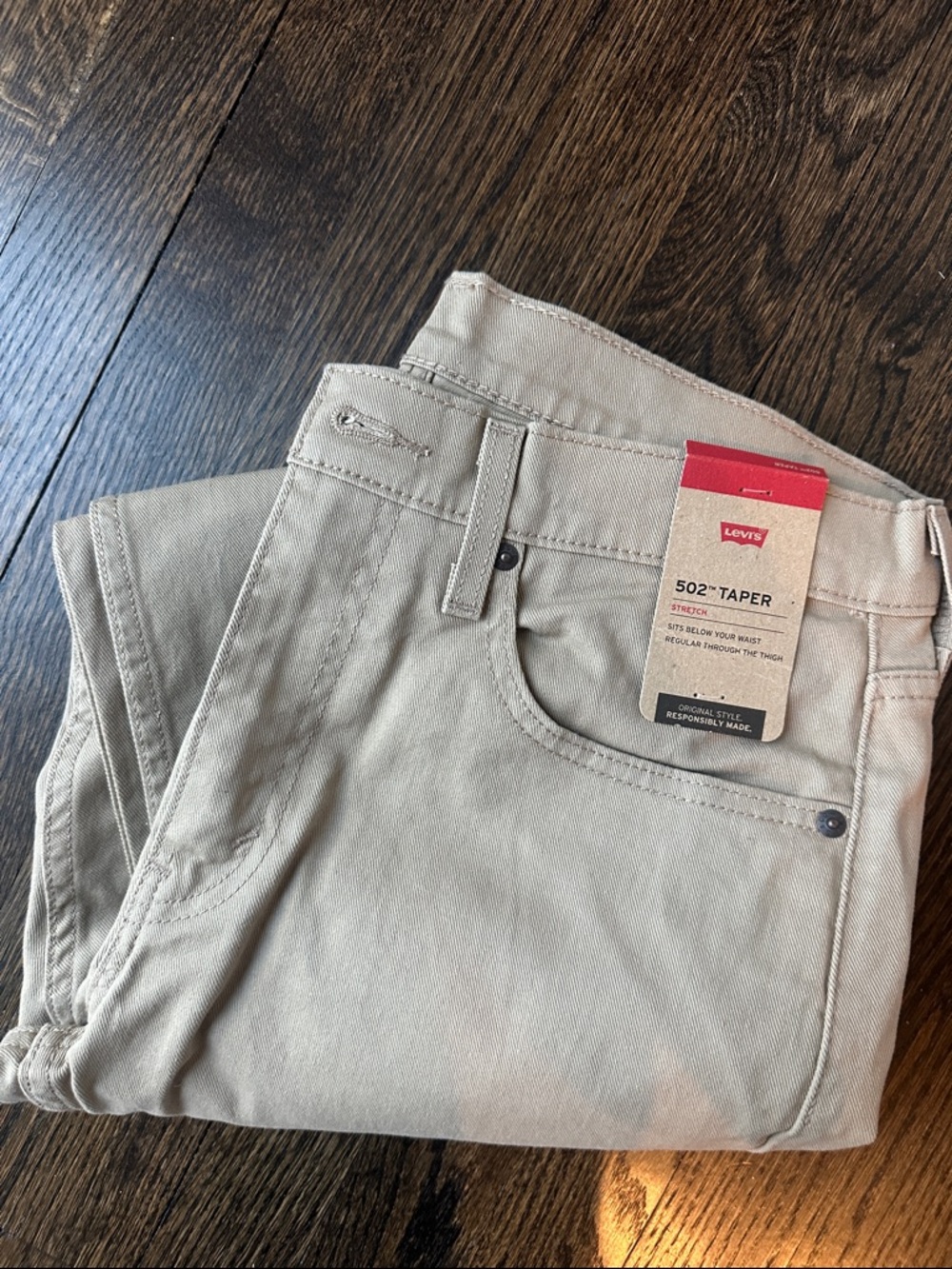 Levi’s 502 Taper Stretch Jeans